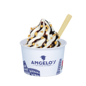 Sundae Extra Chocolade Crunchy Crisp,Angelo;Normaal 3,35 - Groot 3,85